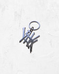 Lost & Found Metal Keychain