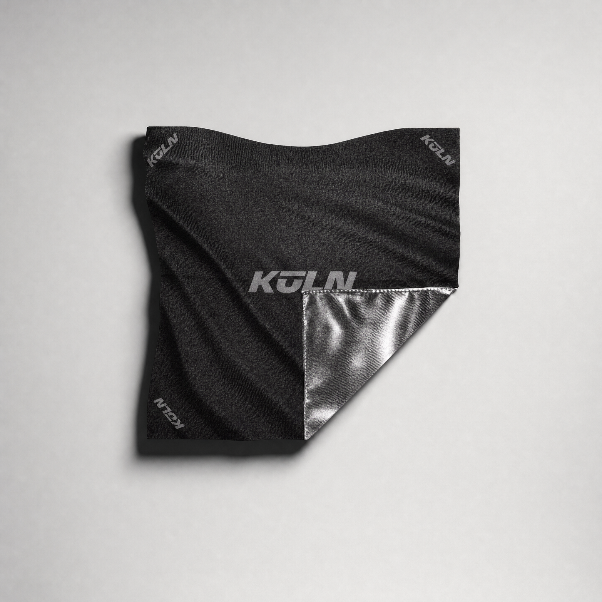 KULN Reversible Chrome Bandana editorial catalog shot