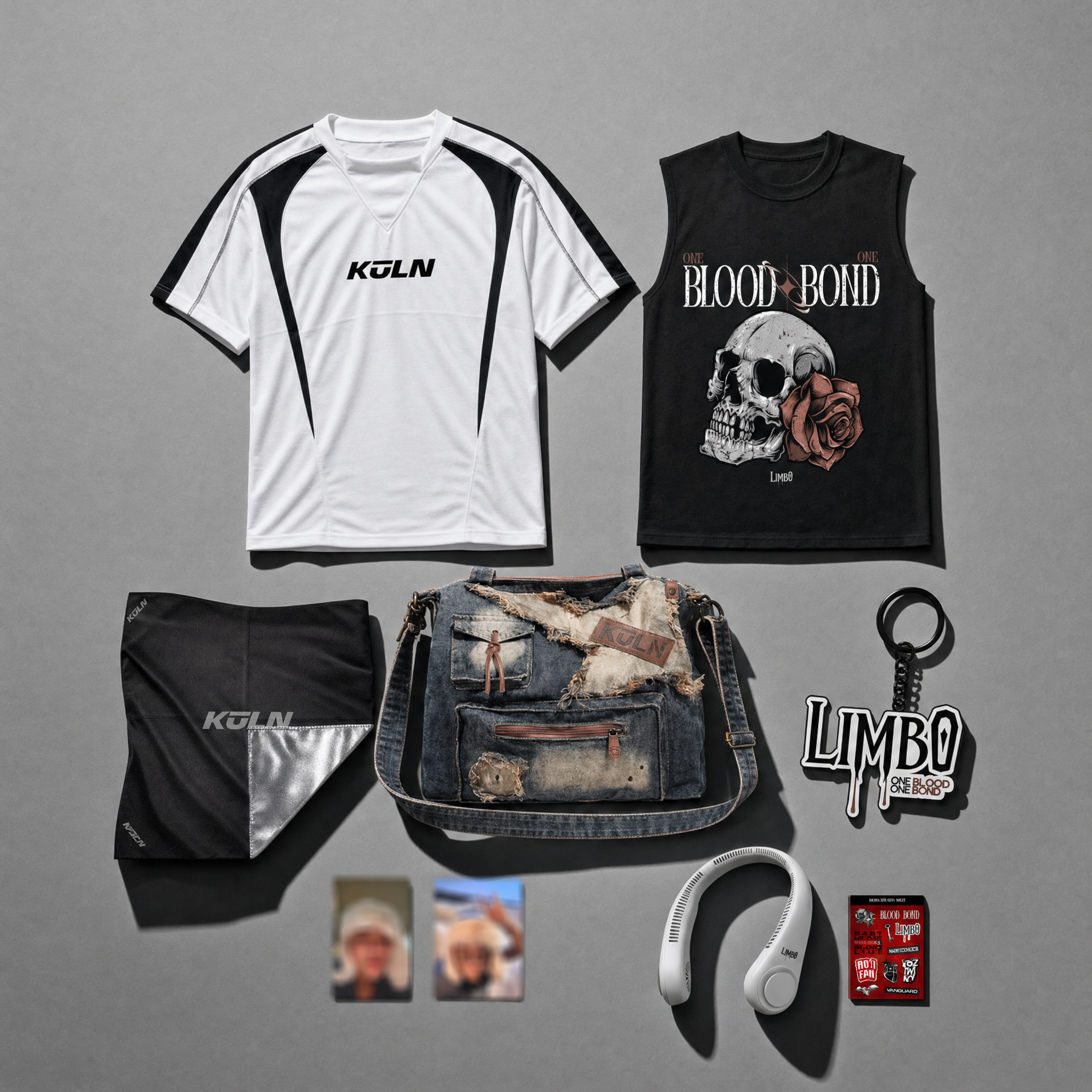 Vantage x Limbo Bundle editorial flat-lay